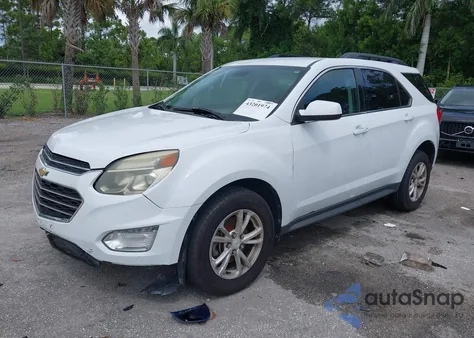 2016 Chevrolet Equinox Lt из США, поврежденный, VIN 2GNALCEK4G6352255